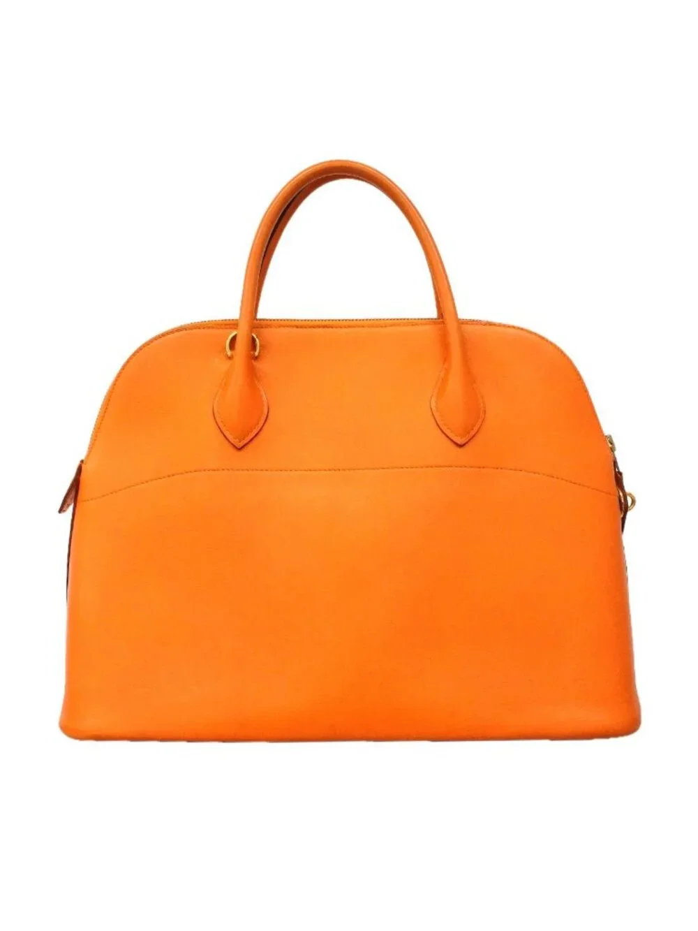Hermes Handbag Bolide 35 Voga River Orange Gold